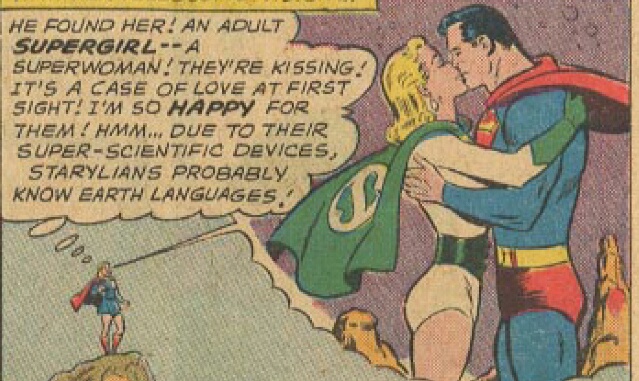 Superman and Supergirl Romance