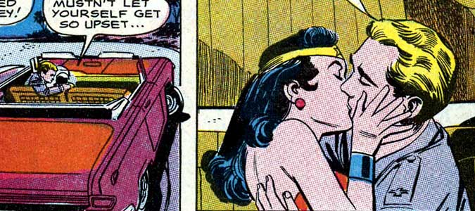 Wonder Woman Kisses Steve