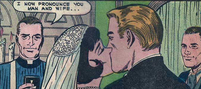 romance comic wedding