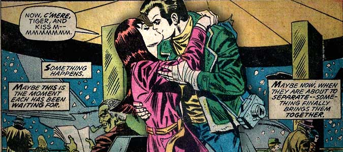Peter Parker and Mary Jane Kiss