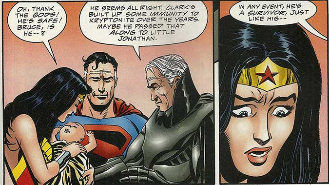 Wonder Woman and Superman's child
