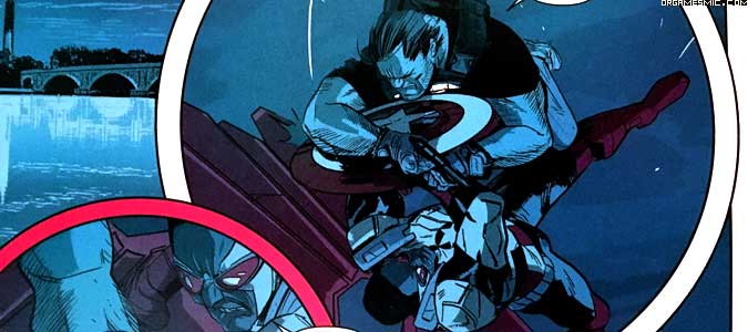 Punisher fights Captain America