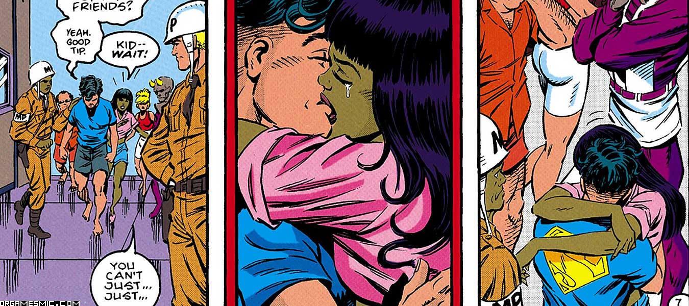 Superboy's girlfriend Tana Moon