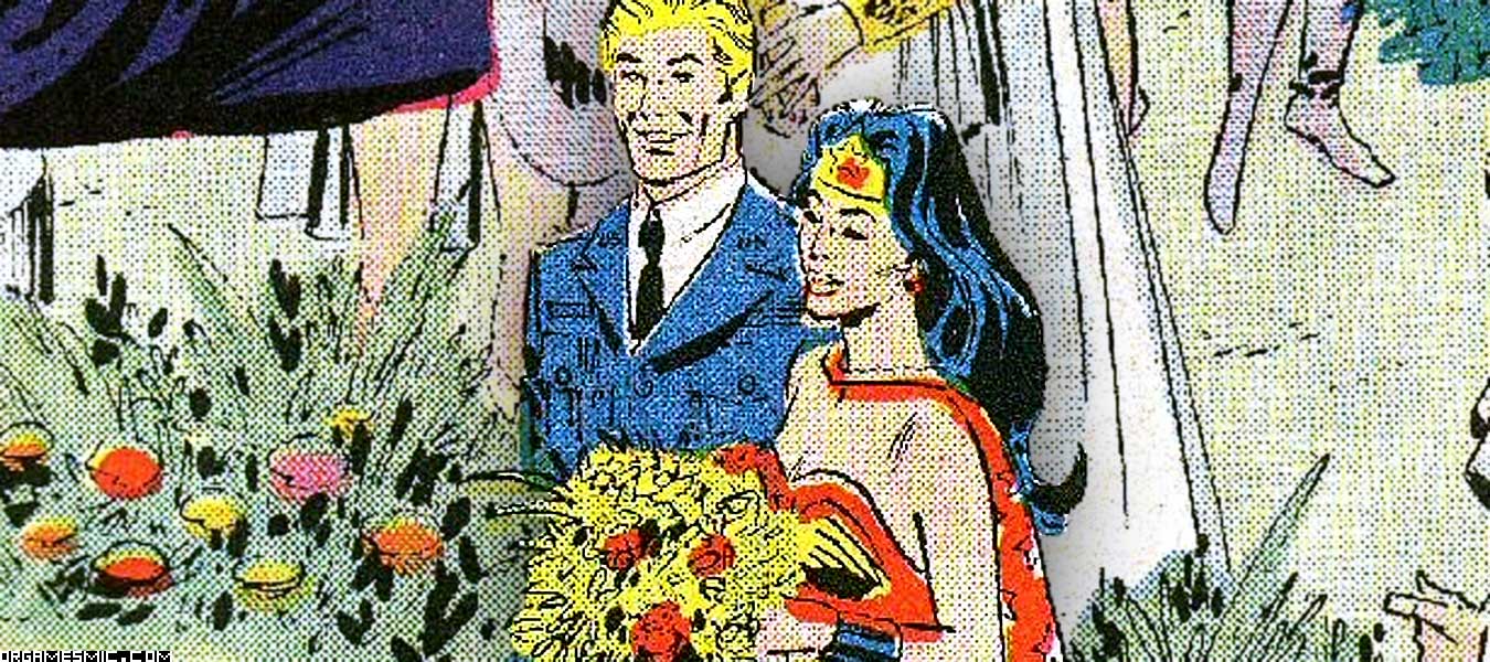 Wonder Woman married to Steve Trevor