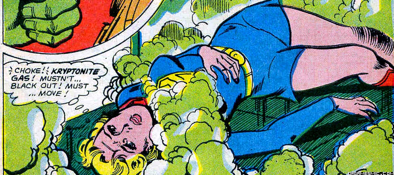 Supergirl Caught in Kryptonite Trap