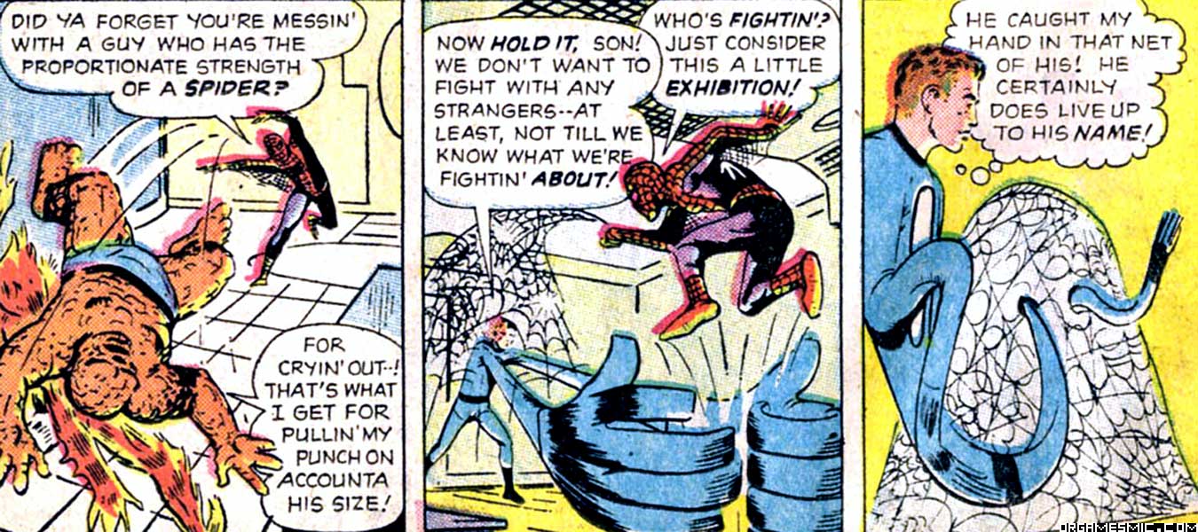 Spider-Man vs Fantastic Four
