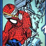 Cyborg Spider-Man in 90s Comic Cliche