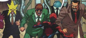 Mysterio wearing a suit