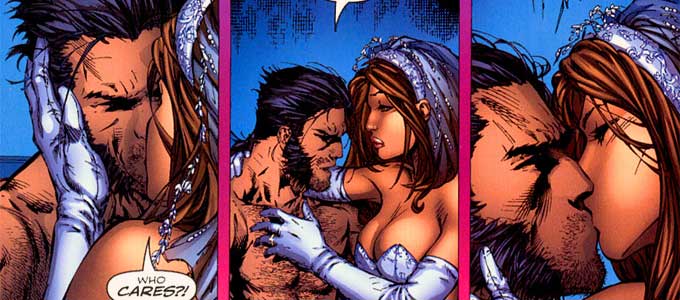 Wolverine married Witchblade