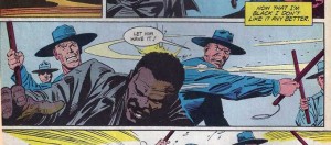 The Punisher turns black