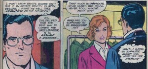 Superman hypnotized Lana Lang