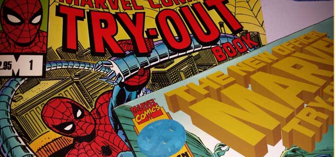 Official Marvel Comics Try-Out Book