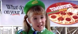 Addams Family Product Placement pizza