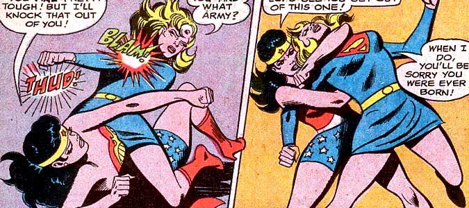 Supergirl VS Wonder Woman