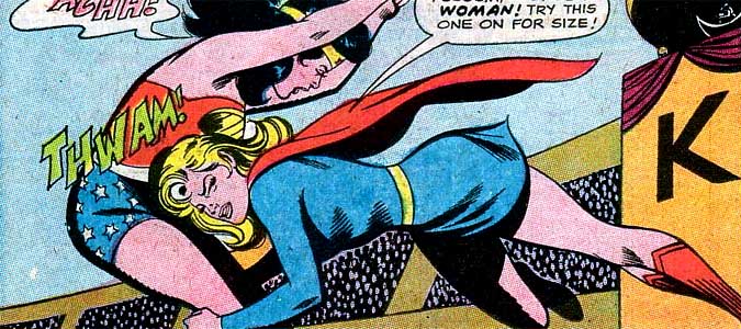 Wonder Woman vs Supergirl