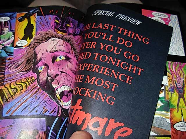 Nightmares On Elm Street comic book