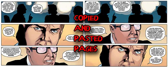 copy and paste comic panels