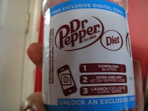 Dr Pepper comic