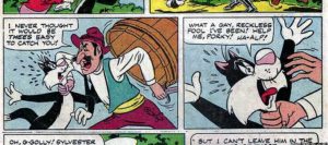 Salvester comic violence