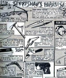 sportsman paradise comic ad