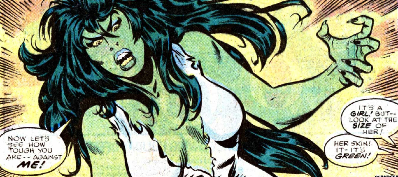 She-Hulk's Transformation Over 40 Years – Orgamesmic