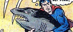 Superman vs Jaws