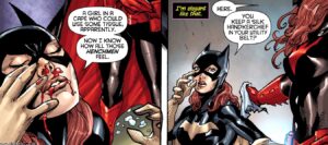 Batgirl versus Batwoman