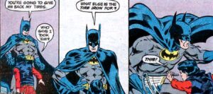 Jason Todd Fights Batman