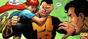 Kid fights Black Adam