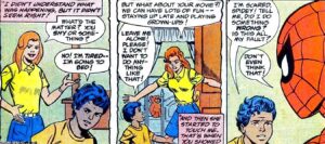 Spider-man child abuse comic