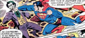 Superman vs Joker comic