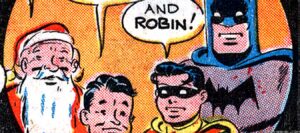 Batman Christmas with Santa