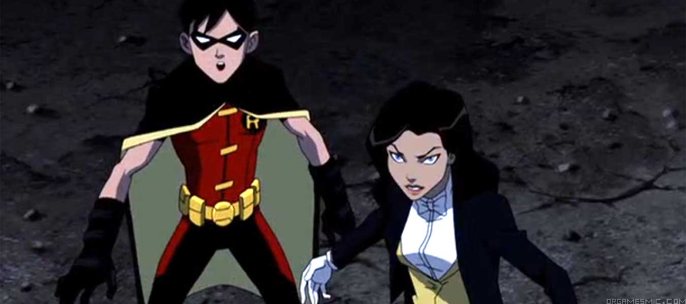 Robin and Zatanna from Young Justice