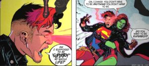 Miss Martian and Superboy