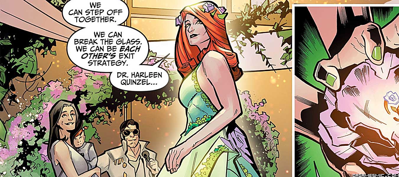 Harley Quinn and Poison Ivy get married