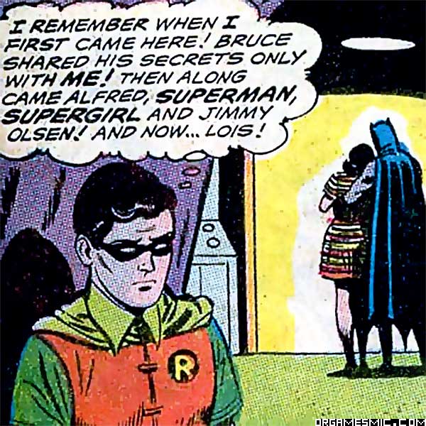 Robin Jealous of Lois Lane