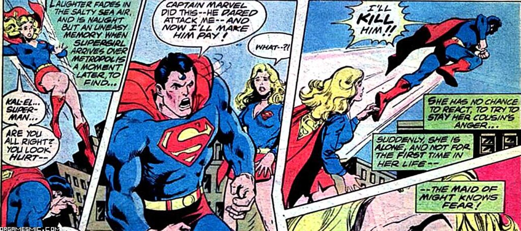 Superman hates Captain Marvel