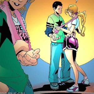 Tim Drake and Stephanie Brown