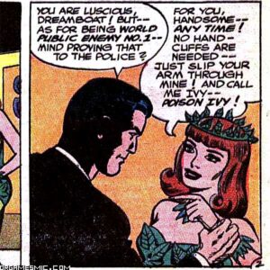 Bruce Wayne and Pamela Isley