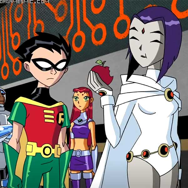 Teen Titans with Raven