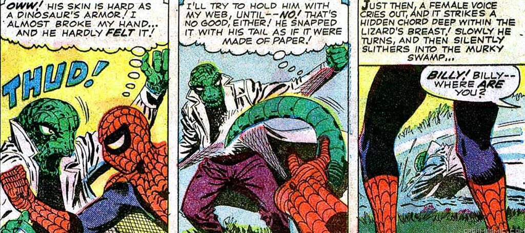 The Lizard, One of Spider-Man’s Original Foes – Orgamesmic