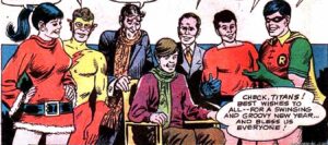 Teen Titans Christmas special comic