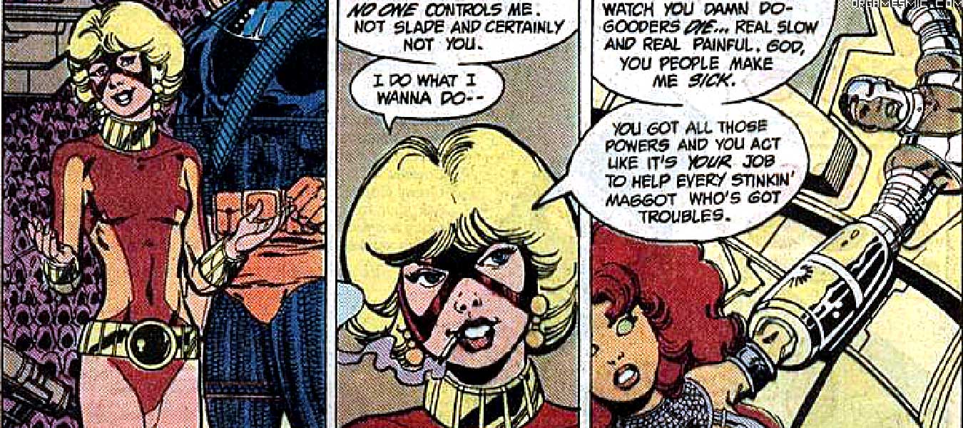 Judas Contract in comics with Terra