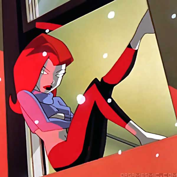 Poison Ivy in Hotel Window