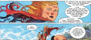 Supergirl lying about Krypto