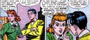 Lana Lang and Clark Kent